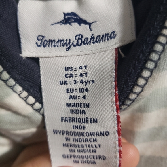 Tommy Bahamas toddler summer hoodie size 4T - Picture 4 of 7